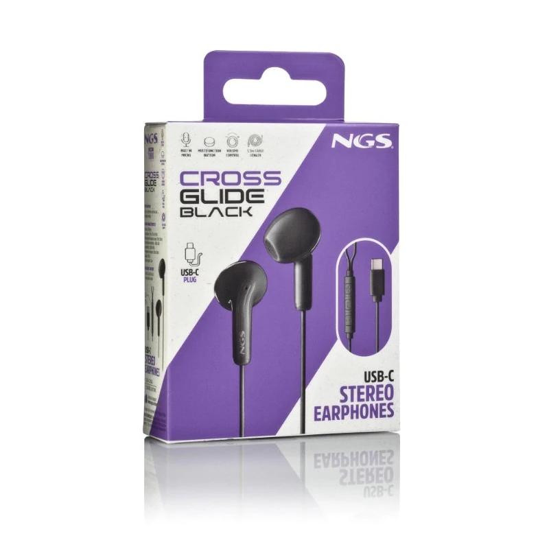 NGS Auricular Intraural Negro Micro USB-C - Imagem de Detalhe 3