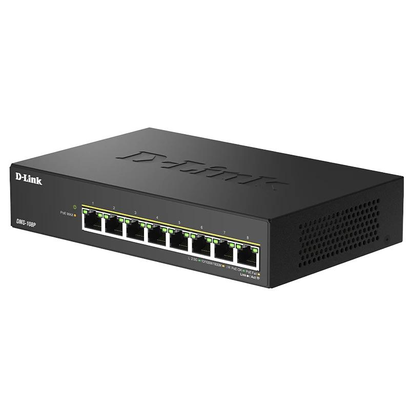 D-Link DMS-108P/E Switch 8x2.5mG PoE 230W - Imagem de Detalhe 2
