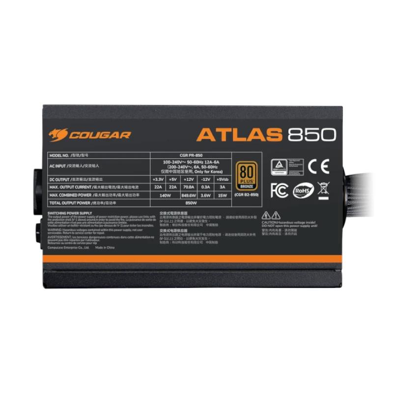 Cougar Fuente Alim ATLAS 650 80+bronze 24-pin - Imagem de Detalhe 2