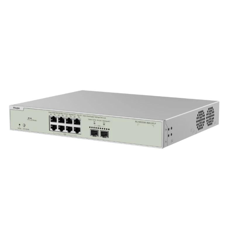 Reyee NBS3300-8MG2XS-P L2 8xmG PoE 2xSFP+ 240W - Imagem de Detalhe 2