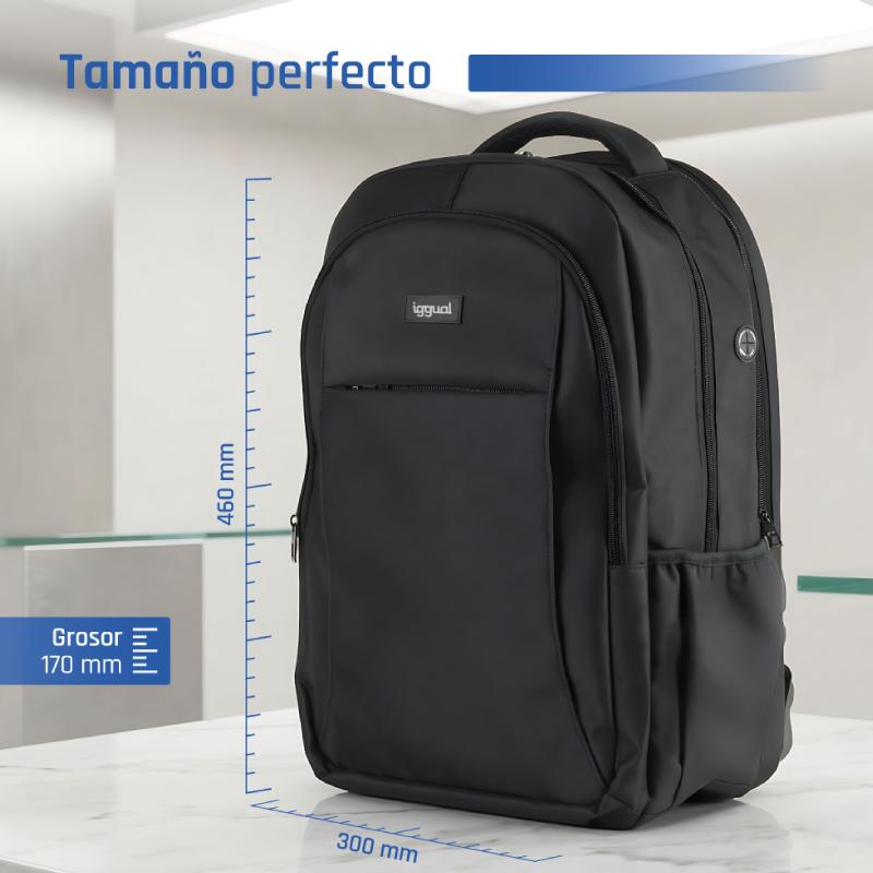 iggual Mochila portátil 15.6"-17" Office Pro Elite - Imagem de Detalhe 1