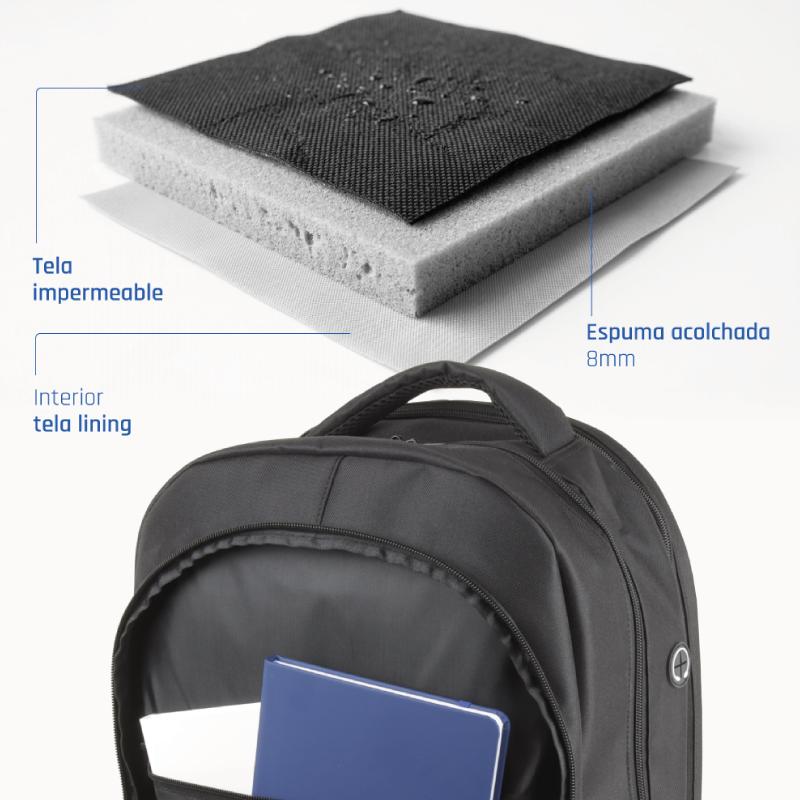 iggual Mochila portátil 15.6"-17" Office Pro Elite - Imagem de Detalhe 7