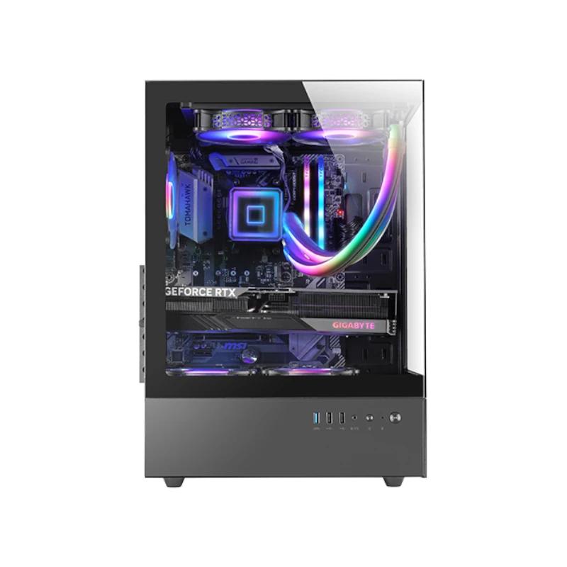 MARS GAMING Caja ATX Ventis FRGB Silence Negro - Imagem de Detalhe 1