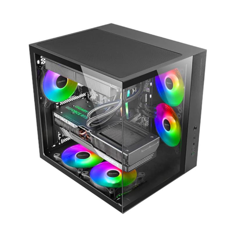 MARS GAMING MCV-ONE Atx Doble Cámara Negro - Imagem de Detalhe 1