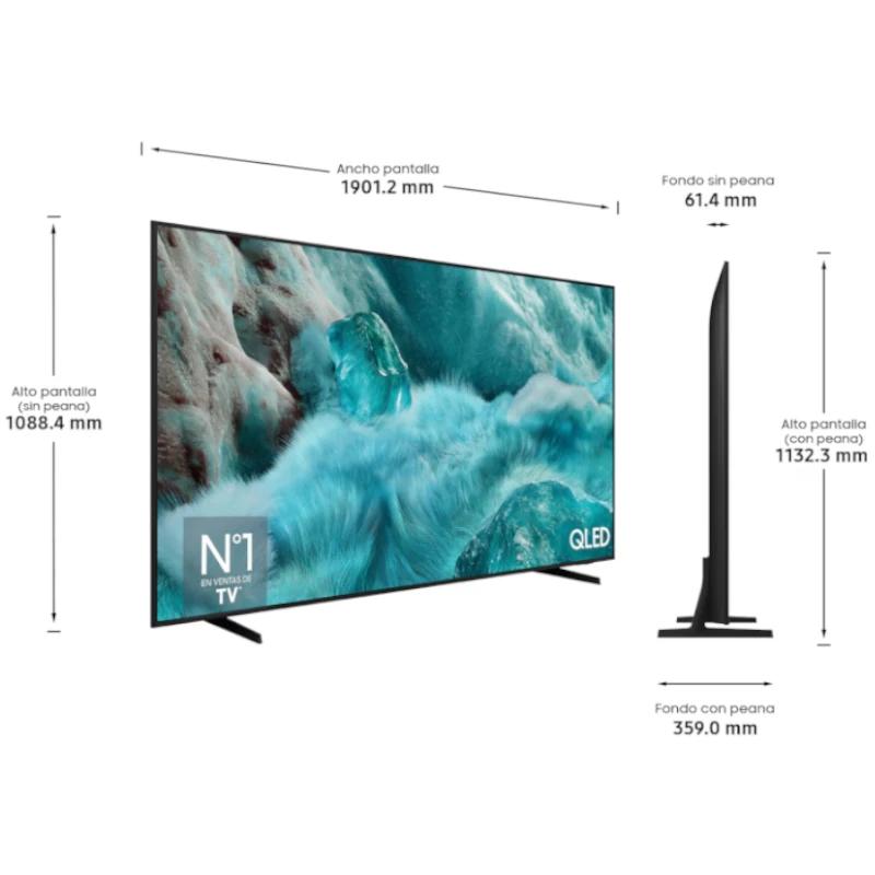 SAMSUNG TV 85" TQ85Q7F UHD QLED SMARTTV IA HDR10+ - Imagem de Detalhe 1