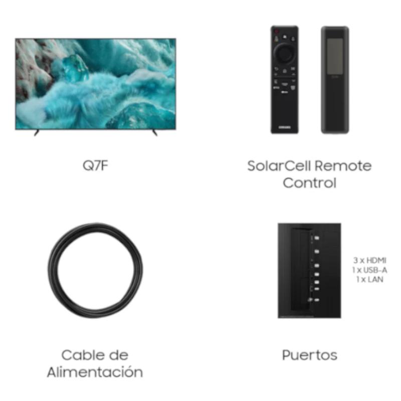 SAMSUNG TV 85" TQ85Q7F UHD QLED SMARTTV IA HDR10+ - Imagem de Detalhe 2