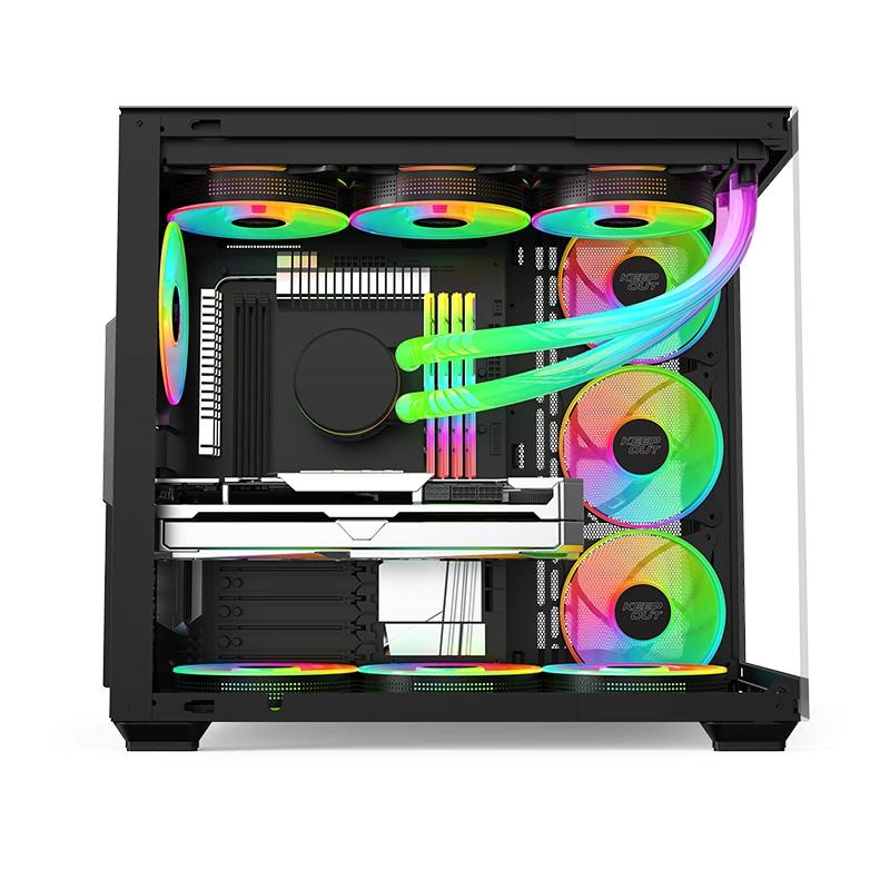Keep Out Caja M-Atx KO XC-800 PRO ARGB USB3 Black - Imagem de Detalhe 2