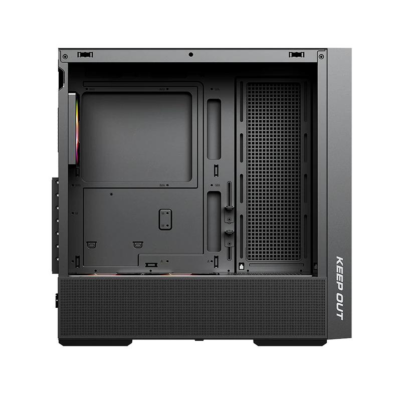Keep Out Caja M-Atx KO XC-805 MESH ARGB USB3 Black - Imagem de Detalhe 2