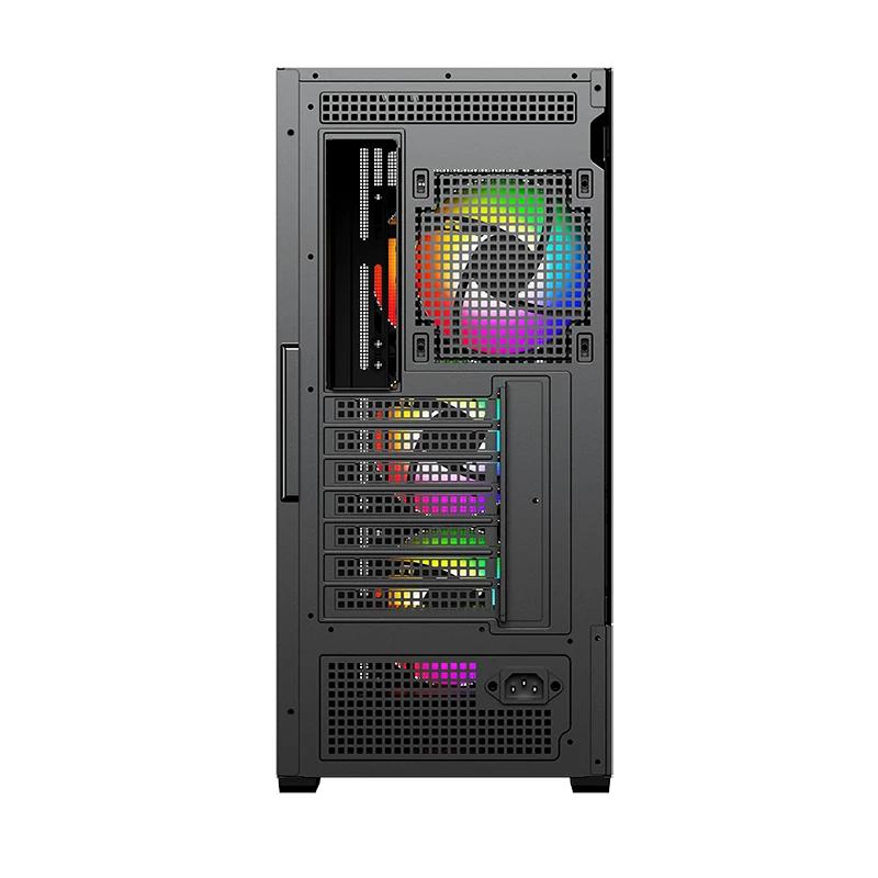 Keep Out Caja M-Atx KO XC-805 MESH ARGB USB3 Black - Imagem de Detalhe 3