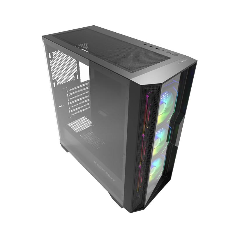 Keep Out Caja M-Atx KO XC-500 ARGB USB3 BlackGlass - Imagem de Detalhe 1