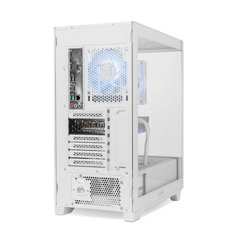 NOX Semitorre HUMMER ETHER  Cristal Curvo Blanco - Imagem de Detalhe 2