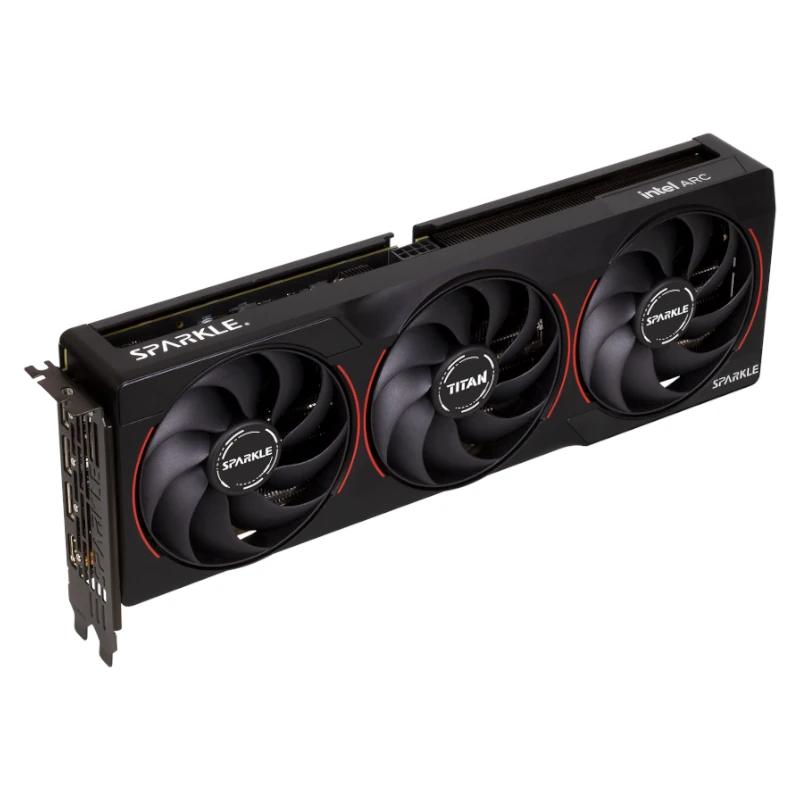 SPARKLE VGA INTEL ARC B580 TITAN NOX OC 12G DDR6 - Imagem de Detalhe 1
