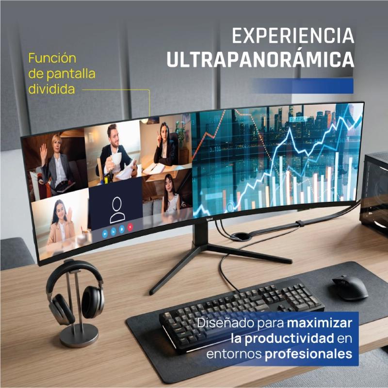 iggual Monitor 49" 5K DQHD 1ms 240Hz MM AA Curvo - Imagem de Detalhe 2