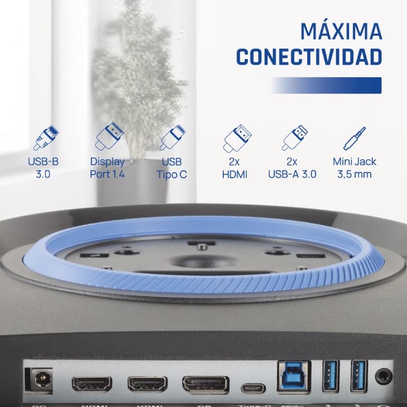 iggual Monitor 49" 5K DQHD 1ms 240Hz MM AA Curvo - Imagem de Detalhe 4