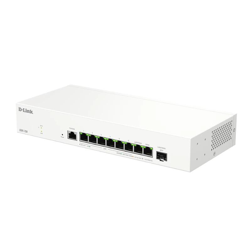 D-Link DBR-700 Router 7x2.5G 1X2.5 WAN 1x2.5 SFP - Imagem de Detalhe 2