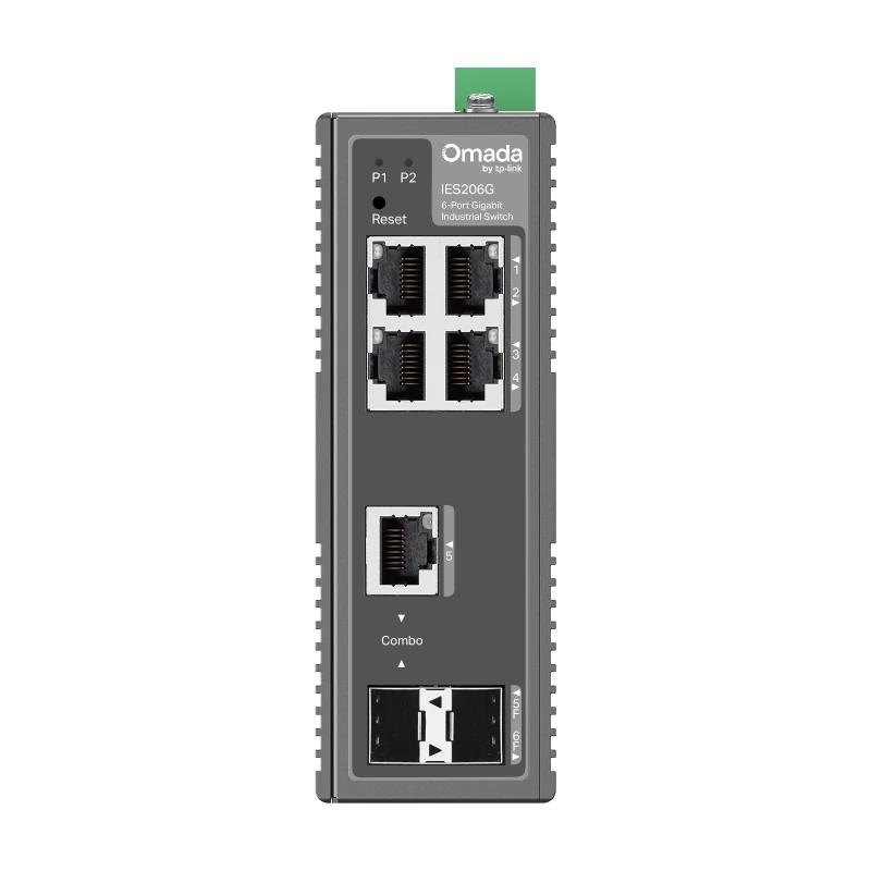 TP-Link IES206G Switch Industrial 4xG 1xSFP 1xC - Imagem de Detalhe 2