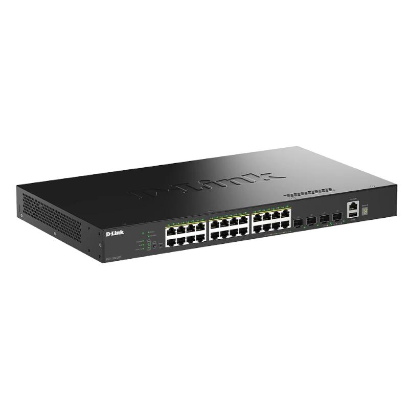 D-Link DGS-1530-28P/E Switch 24xGB PoE 4xSFP+ 370W - Imagem de Detalhe 1