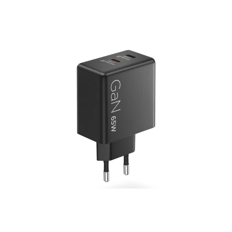 Lenovo Cargador Dual USB-C 65W Negro - Imagem de Detalhe 1