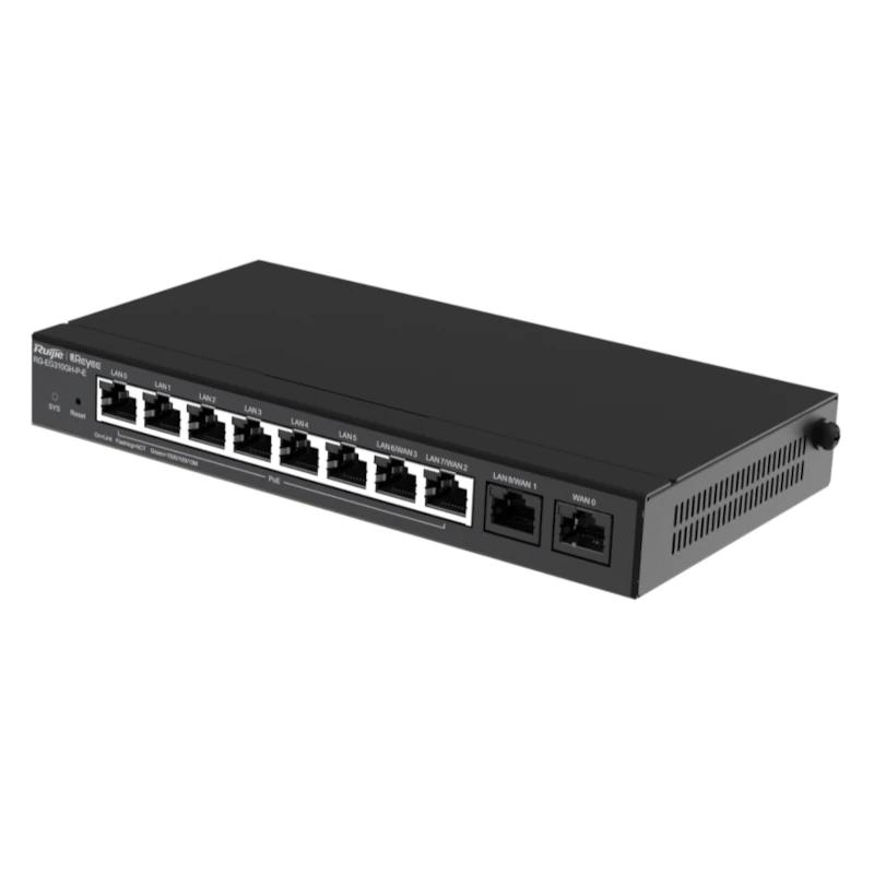 Reyee Desktop 10-port full gigabit router, providi - Imagem de Detalhe 2