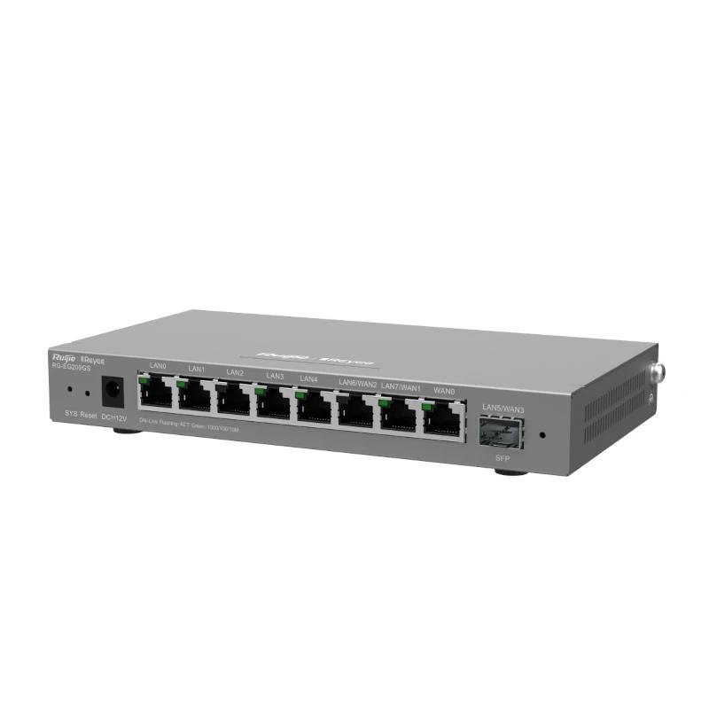 Reyee Desktop 9-port cloud management router , inc - Imagem de Detalhe 1