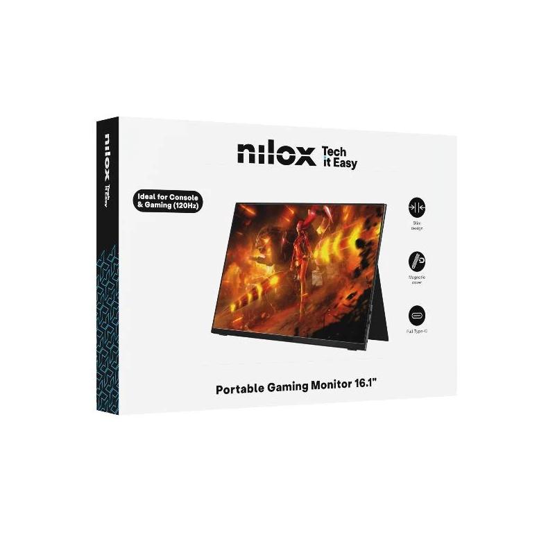 Nilox NXMP16FHD1201 Monitor Portátil 16.1"120Hz MM - Imagem de Detalhe 2