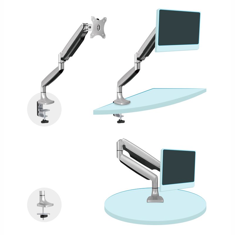 TooQ Suporte de mesa inclinado/giratório 1 braço 13" a 32" - Imagem de Detalhe 49