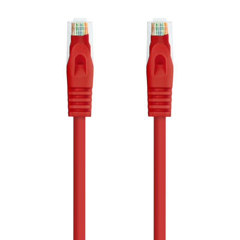 NanoCable Latiguillo Categoria 6A LSZH/UTP 1 Metro Vermelho - Imagem de Detalhe 33