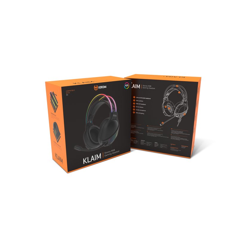 KROM Auricular Gaming KLAIM RGB LED - Imagem de Detalhe 64