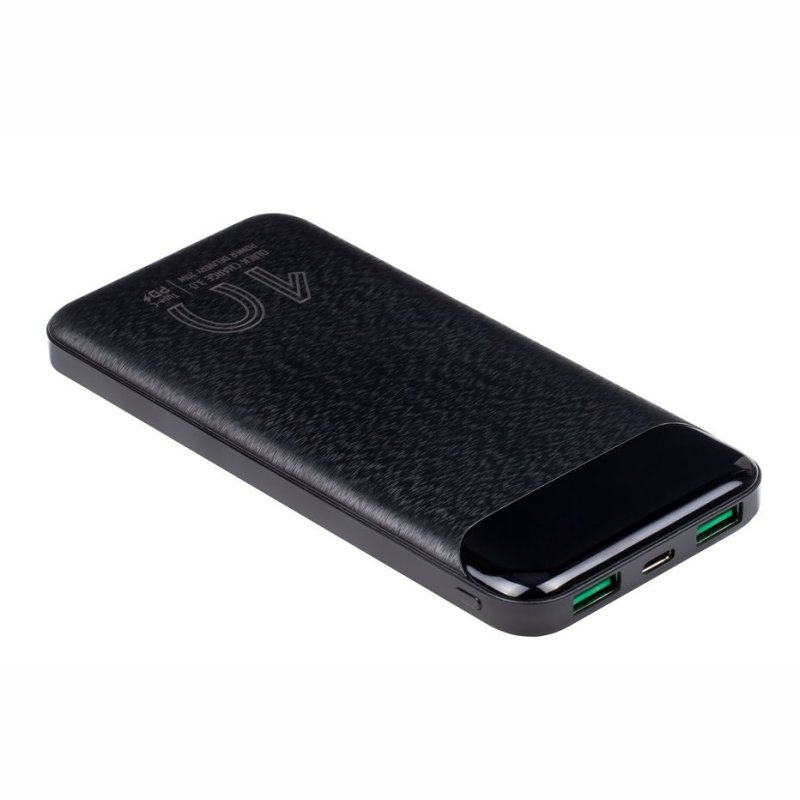 RIVACASE VA2540 (10000mAh) Preto QC/PD 20W LCD - Imagem de Detalhe 5