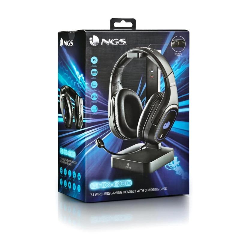 NGS Auricular Gaming sem fios GHX600 7.1 - Imagem de Detalhe 9