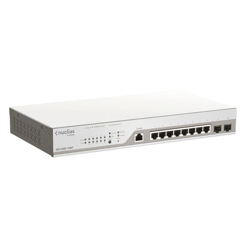 D-Link DBS-2000-10MP/E 10xGb PoE+ Switch 2xSFP 1Ano - Imagem de Detalhe 5