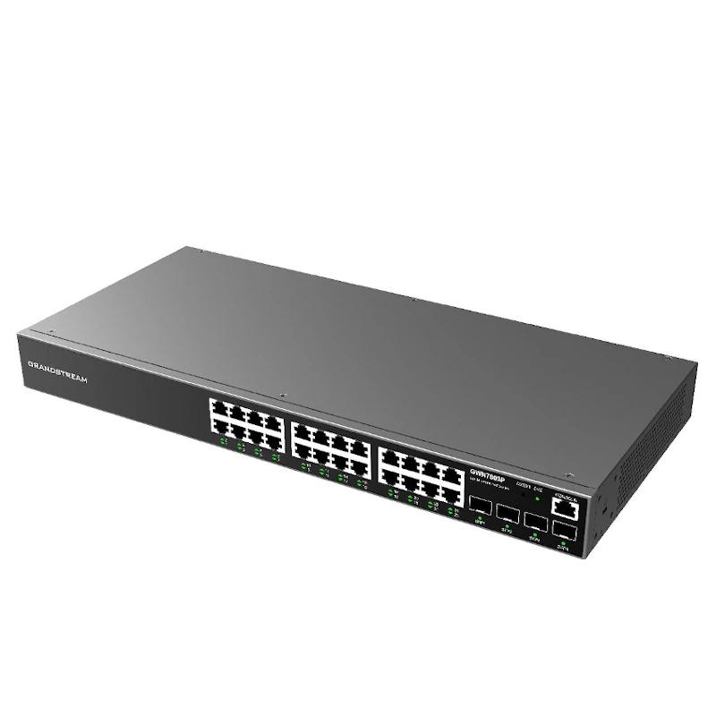 Grandstream GWN7803P Switch 24xGbE PoE 4xSFP 360W - Imagem de Detalhe 3