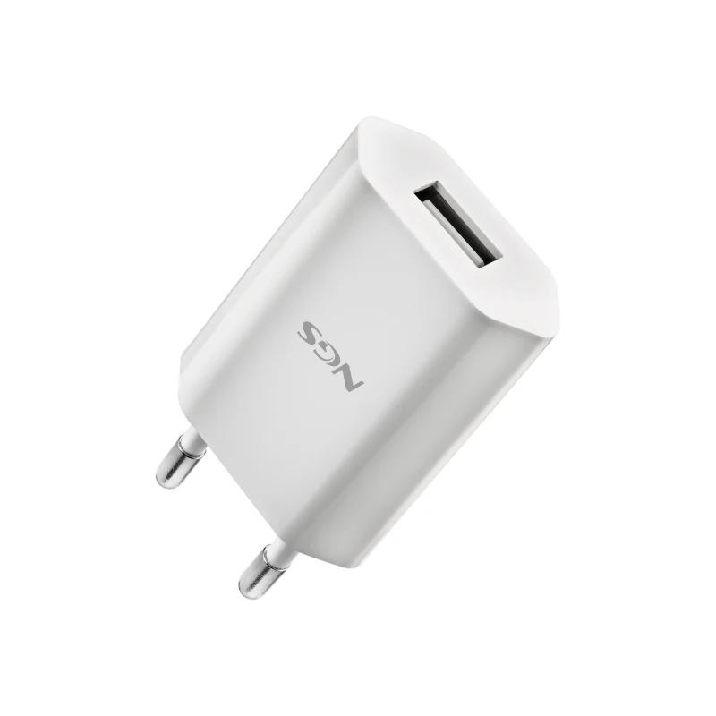 NGS Carregador de parede branco USB 5V2A/10W - Imagem de Detalhe 4