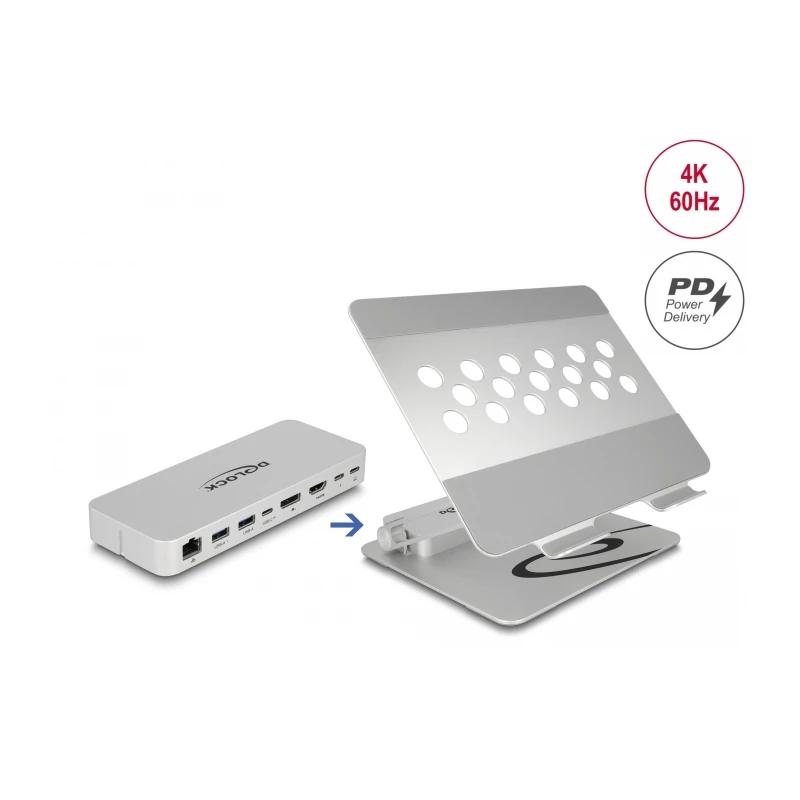 Delock Suporte para tablets e portáteis + docking - Imagem de Detalhe 5