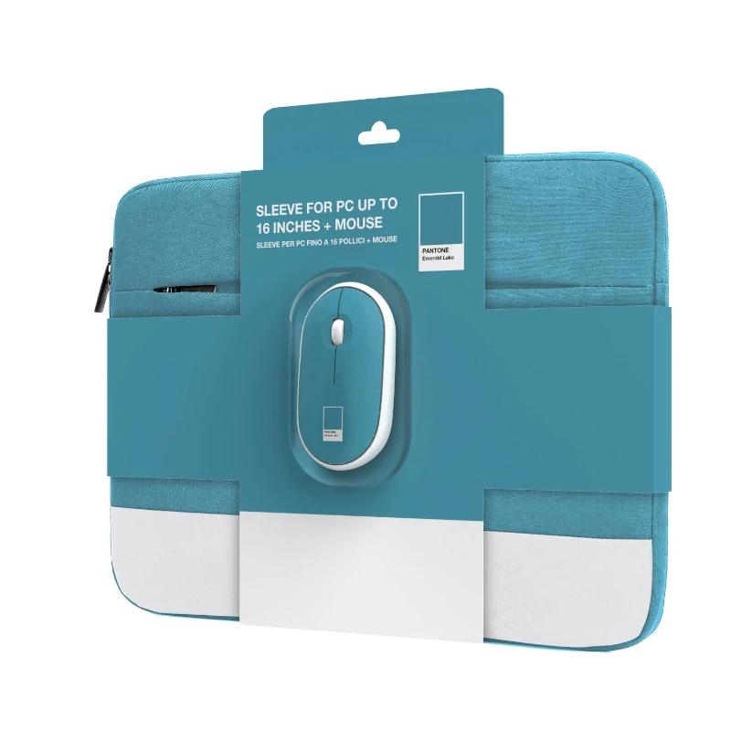 Celly Kit Sleeve Pantone + rato 15,6" Azul - Imagem de Detalhe 1