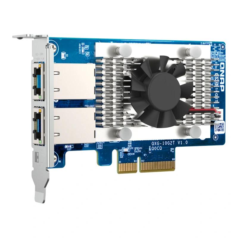 QNAP QXG-10G2T Placa de Expansão 2xNBase-T RJ45 PCIe - Imagem de Detalhe 1
