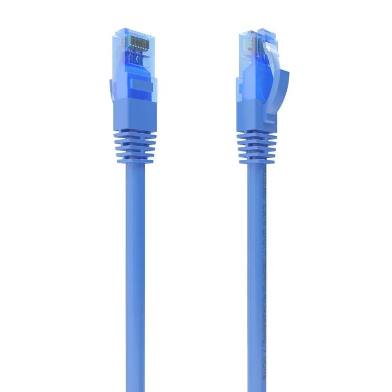 Aisens Cabo RJ45 CAT.6 UTP AWG26 CCA Azul 0.5m - Imagem de Detalhe 2