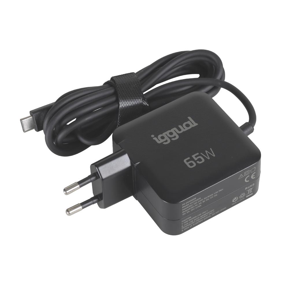 iggual Carregador portátil e móvel tipo C PD 65W - Imagem de Detalhe 5
