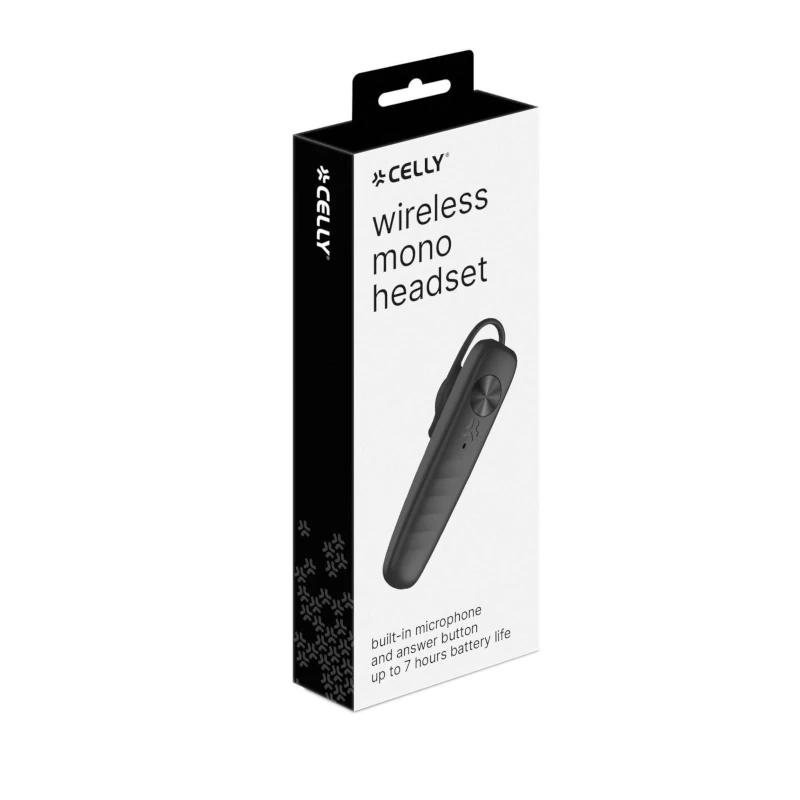 Celly Auricular mono Bluetooth Preto - Imagem de Detalhe 1
