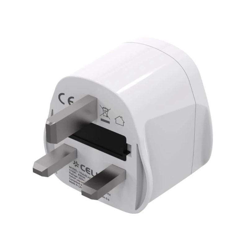 Celly Adaptador de Viagem Universal UK - Imagem de Detalhe 1