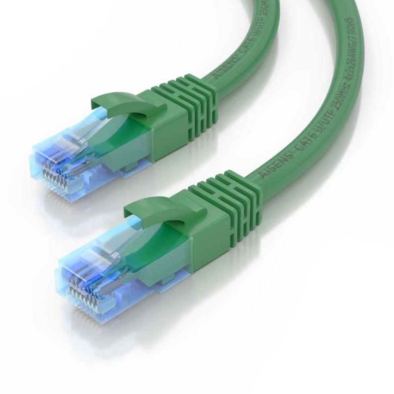 Aisens Cable RJ45 CAT.6 UTP AWG26 CCA Verde 2.0m - Imagem de Detalhe 2