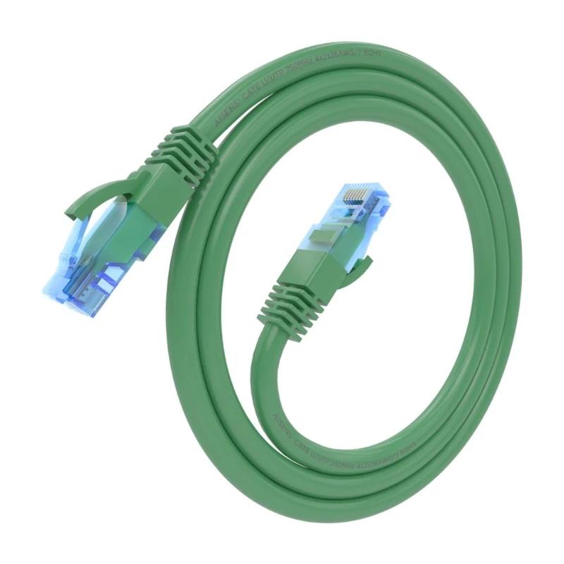 Aisens Cable RJ45 CAT.6 UTP AWG26 CCA Verde 0.5m - Imagem de Detalhe 1