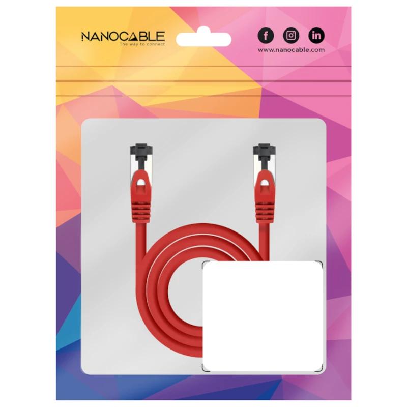 Nanocable Cable red Cat. 8.1 2GHZ SSTP Rojo 0,30m - Imagem de Detalhe 3