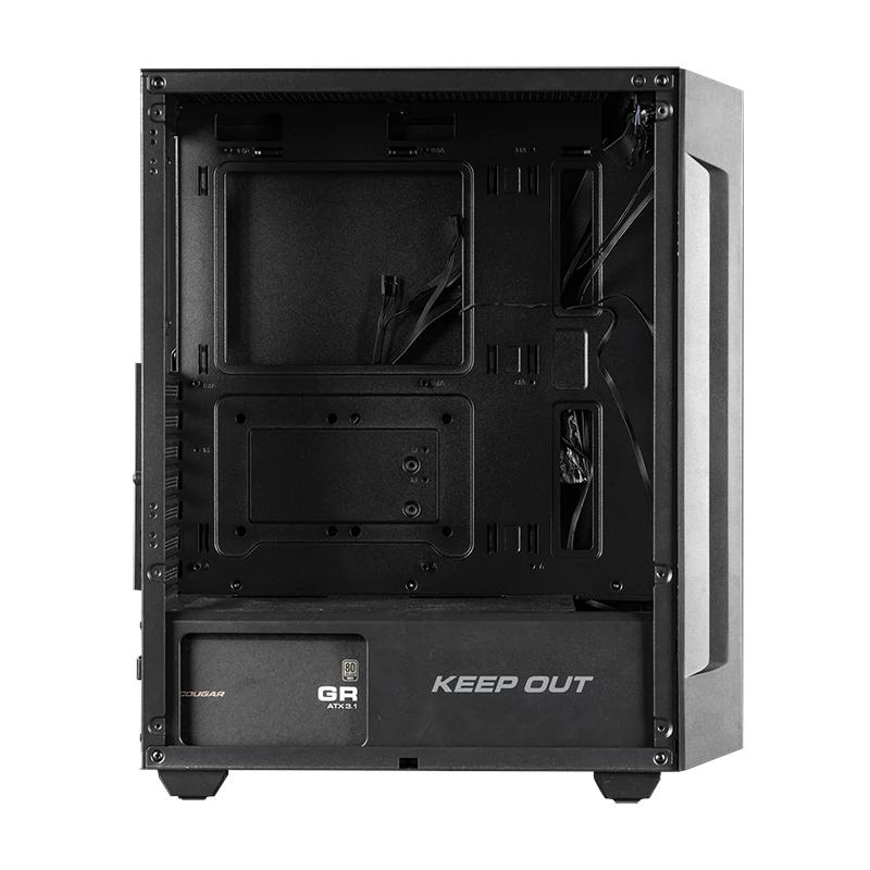 Keep Out Caja M-Atx KO XC-200 RGB USB3 Black Glass - Imagem de Detalhe 1