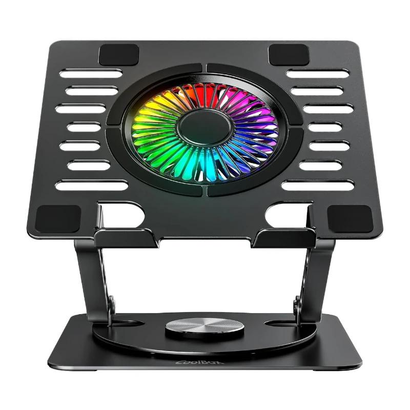 COOLBOX Base Refrigerac. Portátil Alum 17.3" Negra - Imagem de Detalhe 1