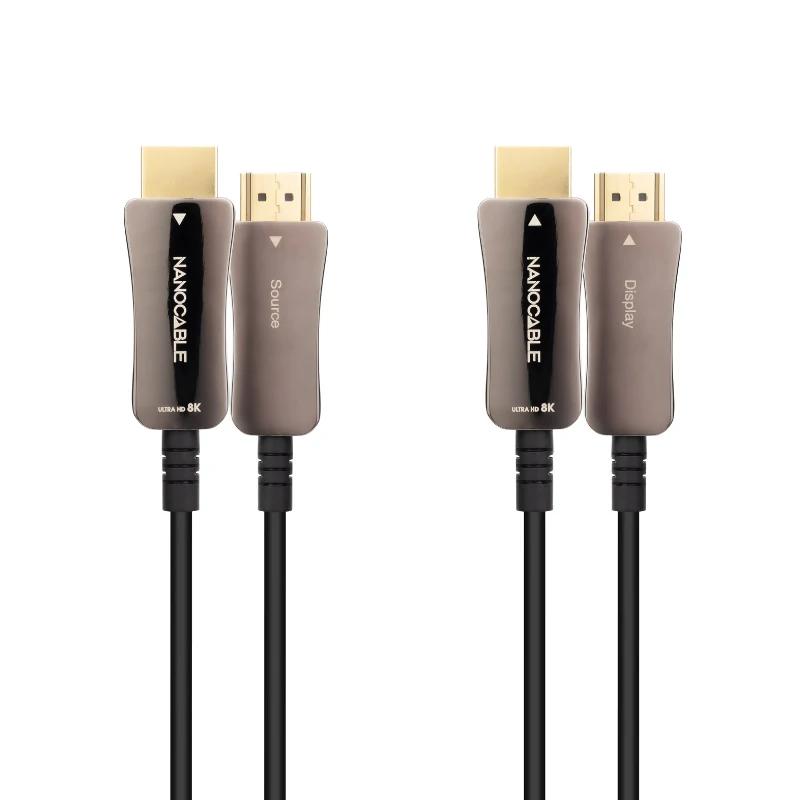Nanocable Cable HDMI v2.1 AOC 8K@60HZ 100 m - Imagem de Detalhe 1