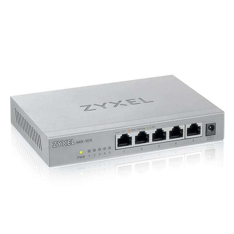 Zyxel MG-105 Switch 5x2.5GbE Sem Gestão - Imagem de Detalhe 4