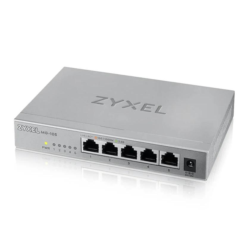 Zyxel MG-105 Switch 5x2.5GbE Sem Gestão - Imagem de Detalhe 5