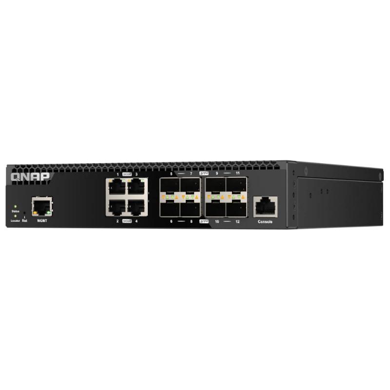 QNAP QSW-M3212R-8S4T Switch 8x10GbE SFP+ 4x10GbE - Imagem de Detalhe 4