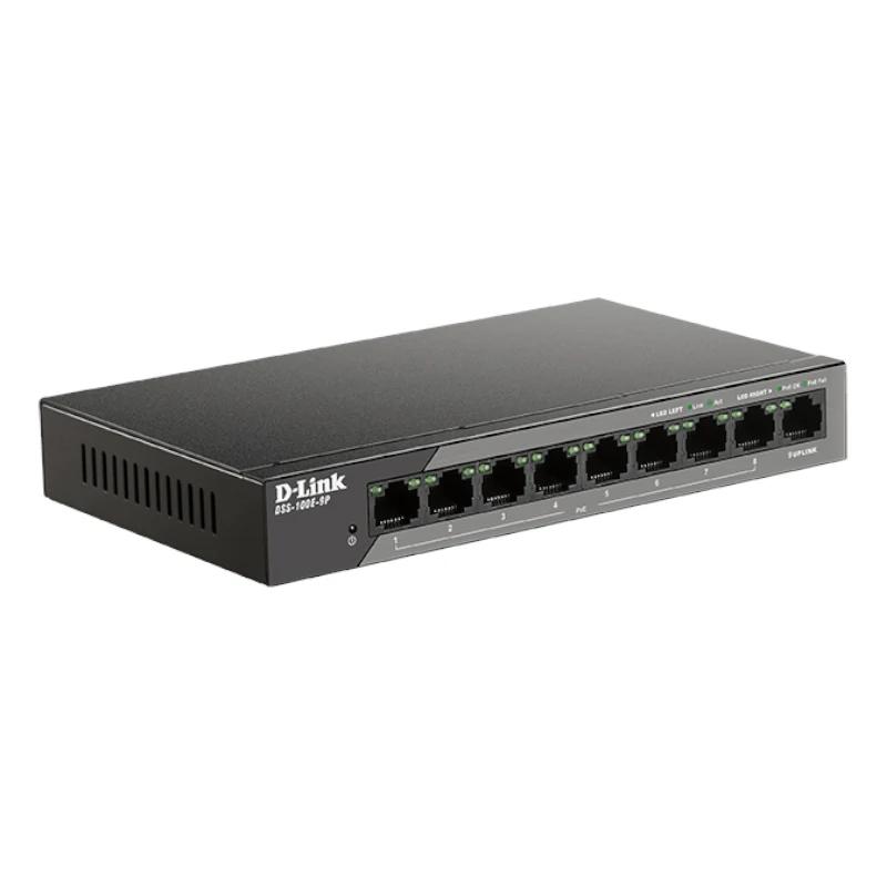 D-Link DSS-100E-9P Switch 9x10/100 LR PoE Vigilância - Imagem de Detalhe 3